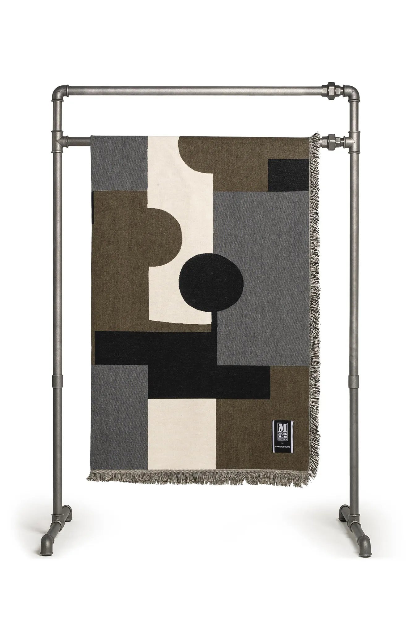 Lia grön pläd 160 cm 400064 | Lia green throw blanket 400064 | Lia grün Wohndecke 400064