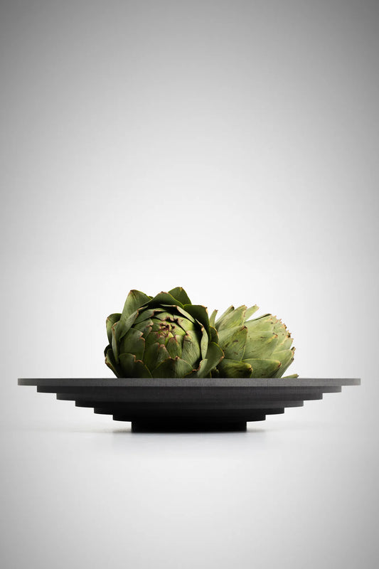 Novo grå skål 40 cm skandinavisk design | Novo grey bowl Scandinavian design | Novo grau Schale skandinavisches Design