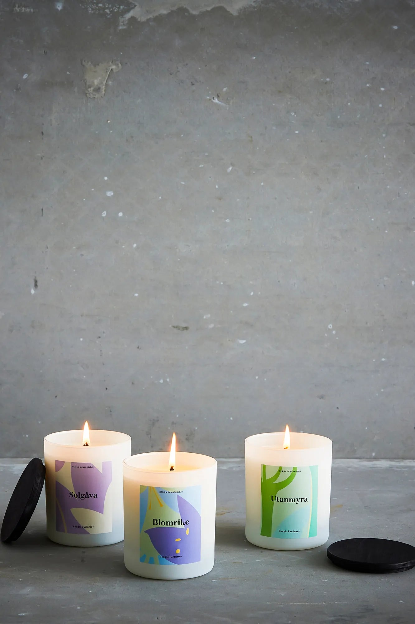 Utanmyra ljusstake skandinavisk design stilren belysning | Utanmyra candle holder Scandinavian minimalist lighting | Utanmyra