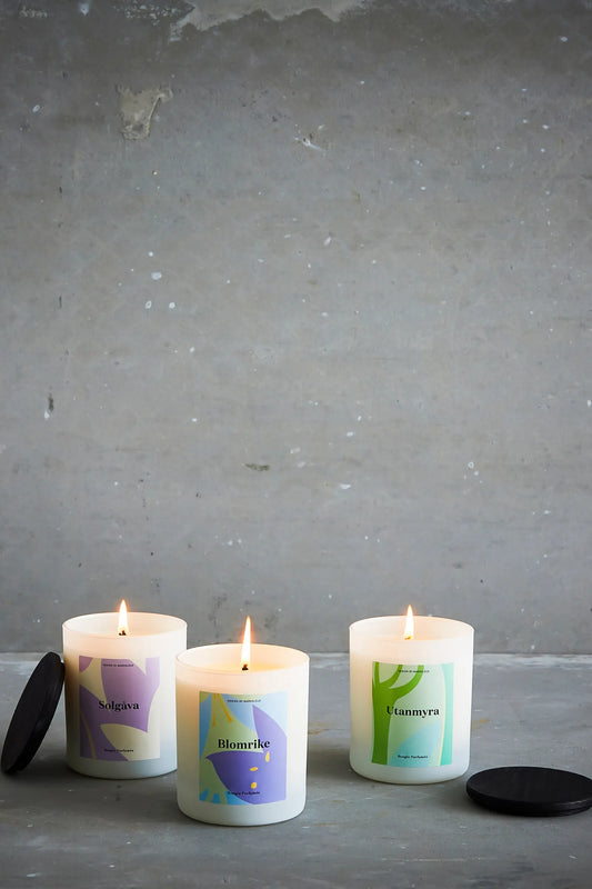 Utanmyra ljusstake skandinavisk design stilren belysning | Utanmyra candle holder Scandinavian minimalist lighting | Utanmyra