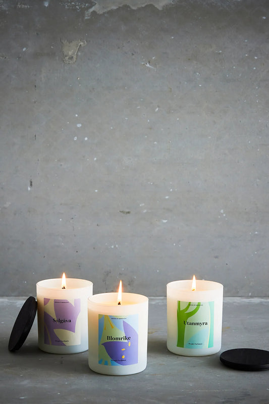 Solvgåva ljusstake stilren belysning | Solvgåva candle holder minimalist | Solvgåva Kerzenhalter minimalistische Beleuchtung