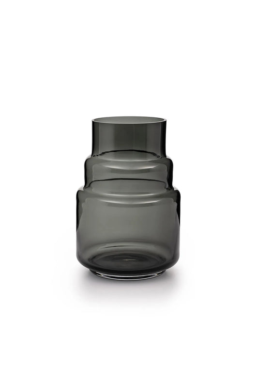 Glimmer grå vas 19 cm 400104 | Glimmer grey vase 400104 | Glimmer grau Vase 400104