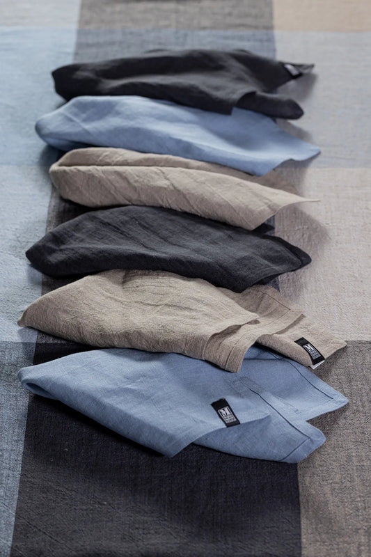 Torun beige servett stilren belysning | Torun beige napkin minimalist | Torun beige Serviette minimalistische Beleuchtung