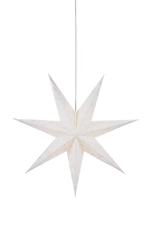 Aratorp vit julstjärna 75 cm 700115 | Aratorp white Christmas star light | Aratorp weiß Weihnachtsstern Beleuchtung 700115
