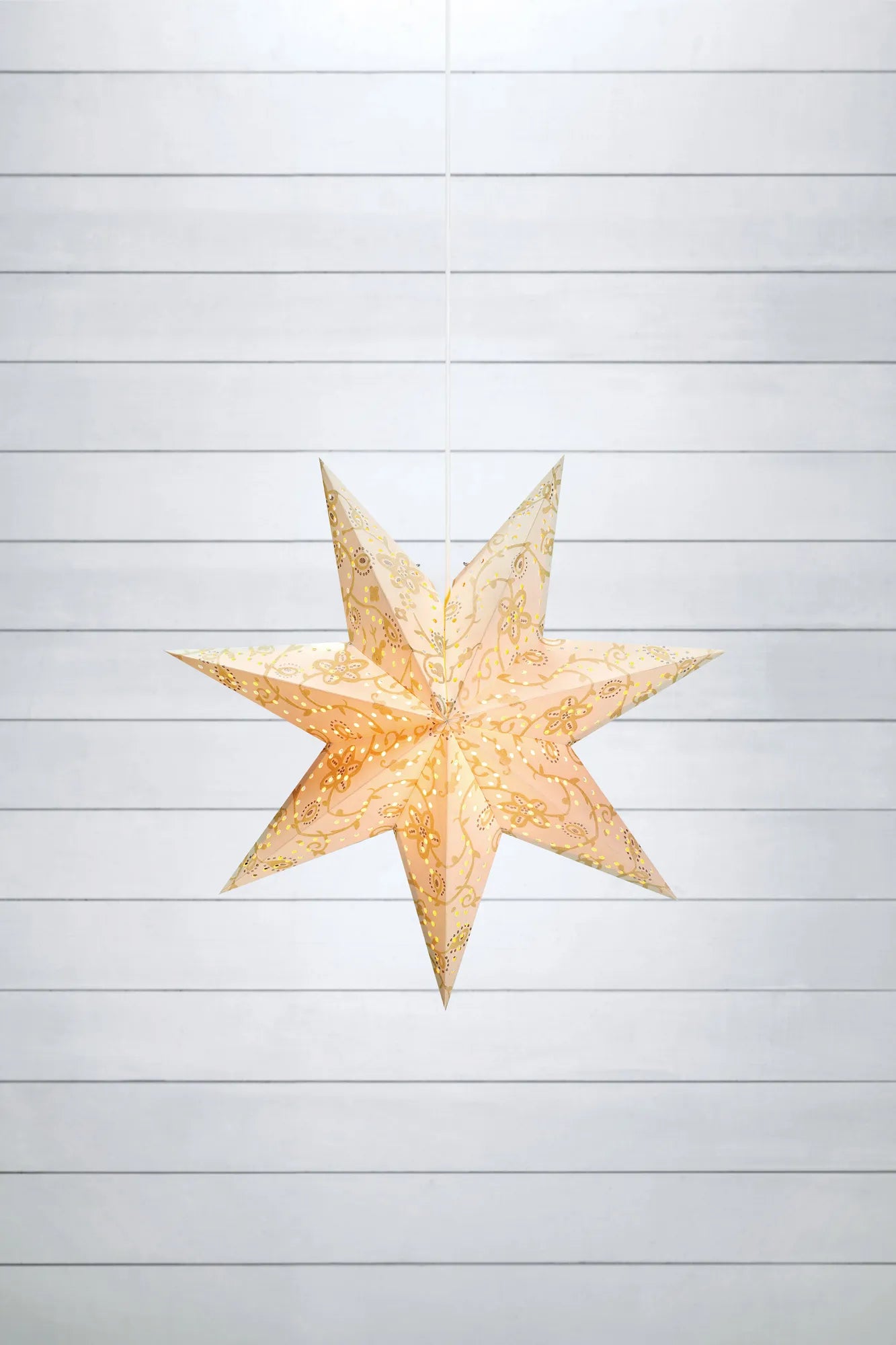 Aratorp vit julstjärna 45 cm julbelysning stilren belysning | Aratorp white Christmas star light minimalist | Aratorp weiß