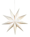 Solvalla vit julstjärna 75 cm julbelysning | Solvalla white Christmas star light | Solvalla weiß Weihnachtsstern Beleuchtung