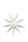Solvalla vit julstjärna 100 cm 700321 | Solvalla white Christmas star | Solvalla weiß Weihnachtsstern Beleuchtung 700321