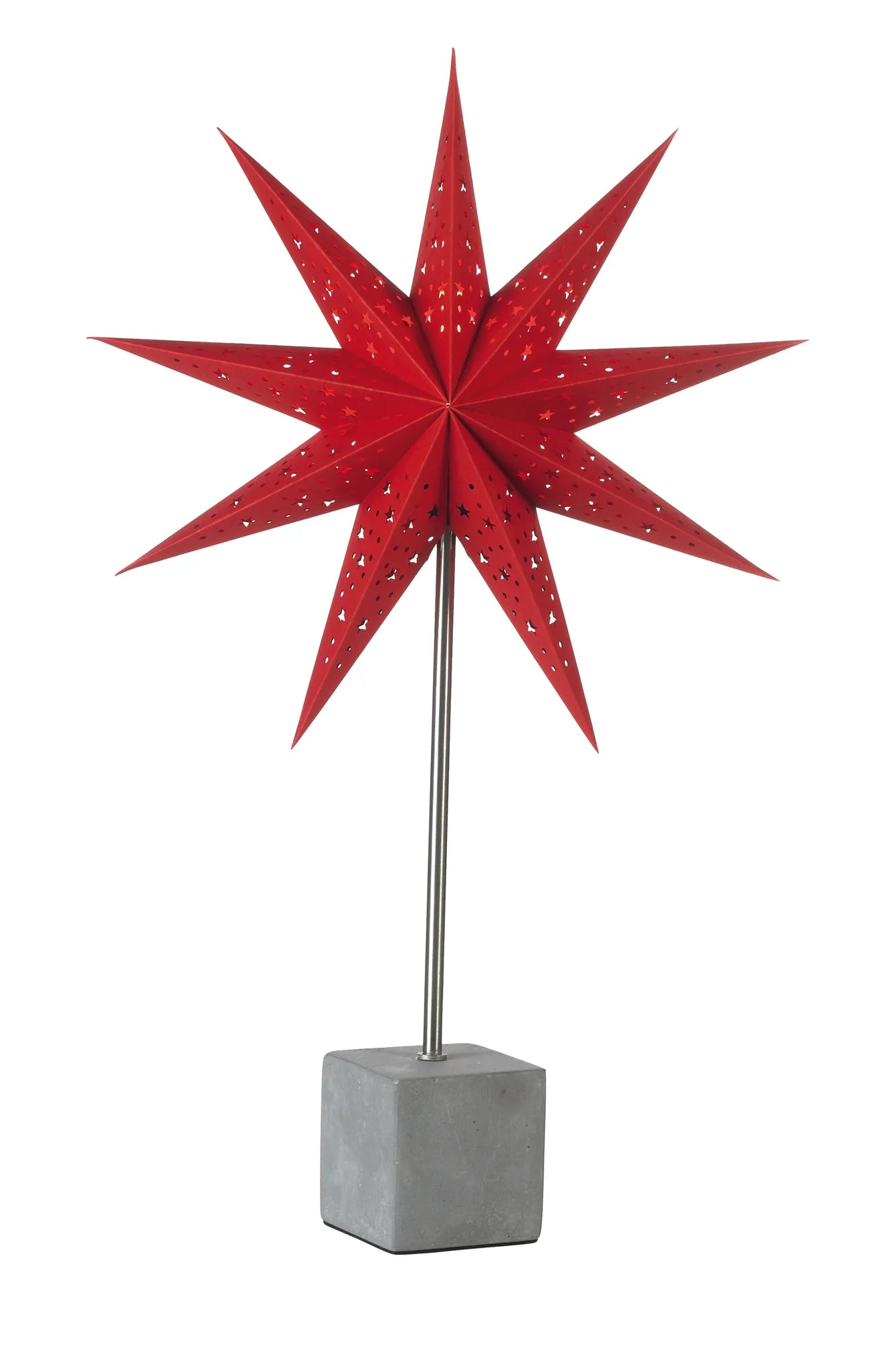 Hård julstjärna 702223 | Hård Christmas star light 702223 | Hård Weihnachtsstern Beleuchtung 702223