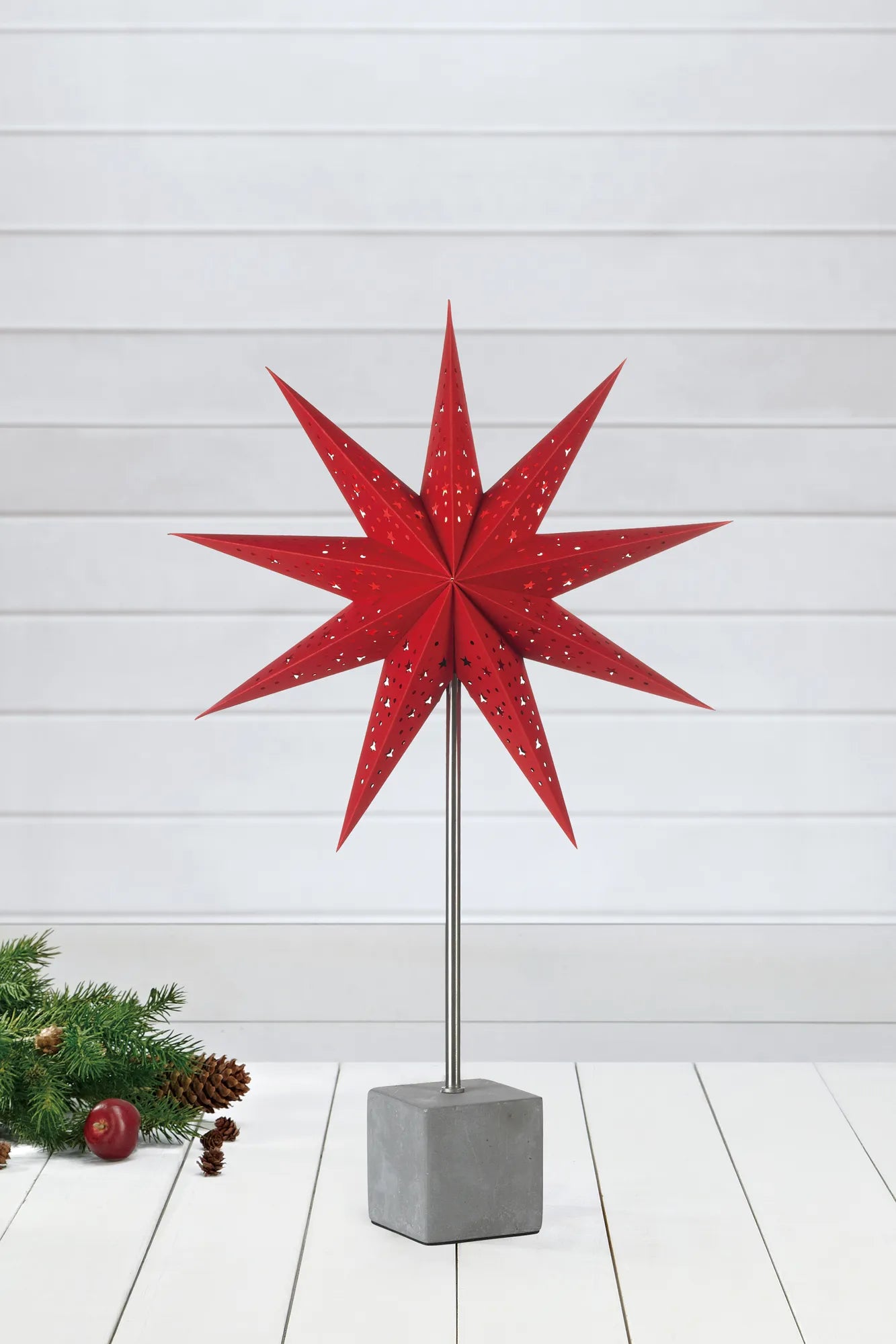 Hård julstjärna julbelysning stilren belysning | Hård | Hård Weihnachtsstern Beleuchtung minimalistische Beleuchtung