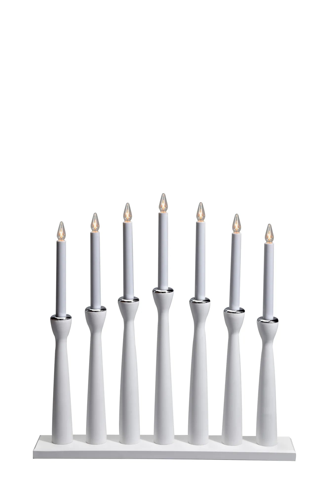 Måseskär vit adventsljusstake 702232 | Måseskär white advent candle holder 702232 | Måseskär weiß Adventsleuchter 702232