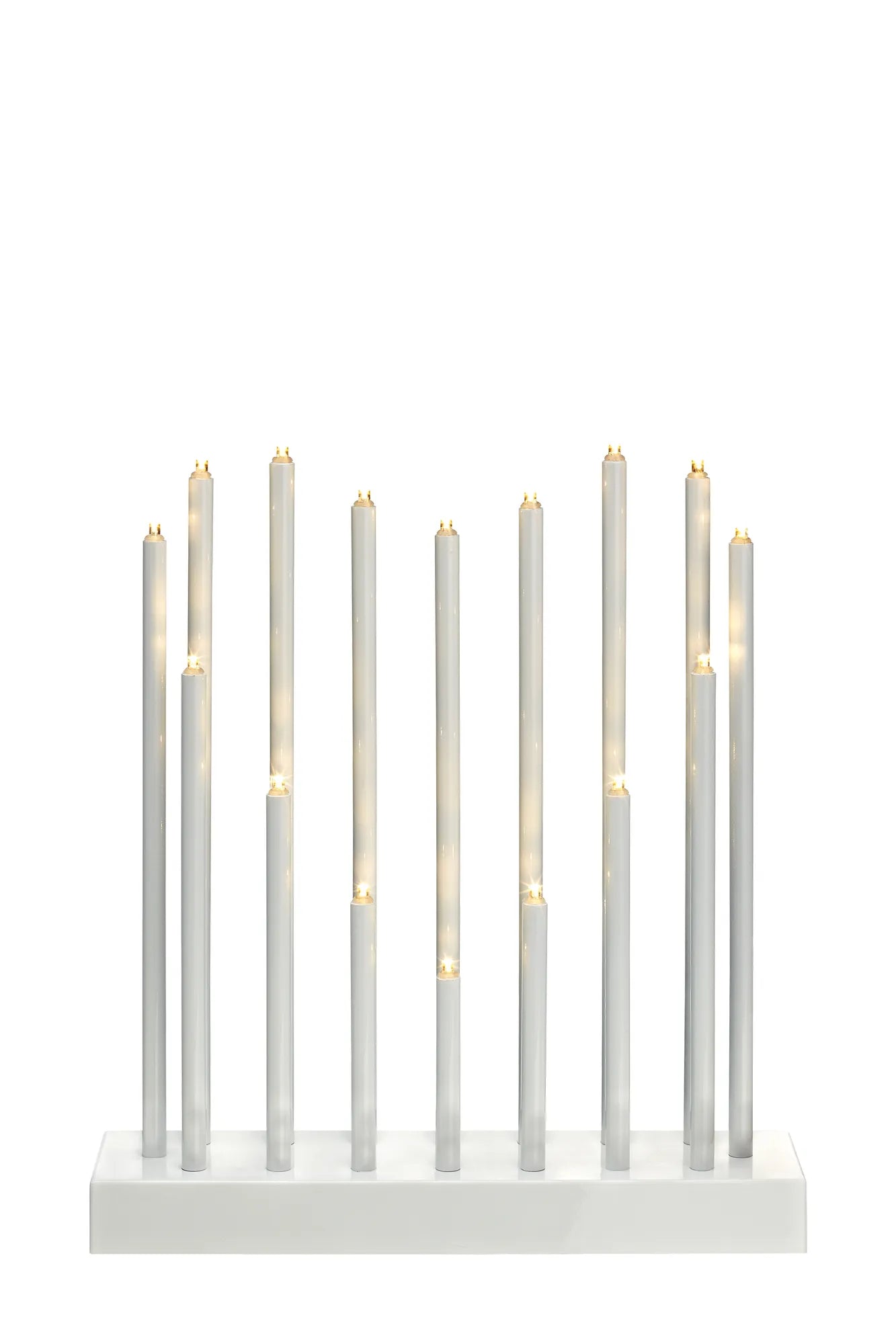 Romans vit adventsljusstake 702639 | Romans white advent candle holder 702639 | Romans weiß Adventsleuchter 702639