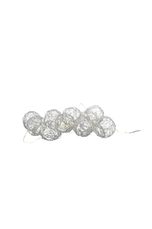 Sigge silver ljusslinga 703441 | Sigge silver indoor string lights 703441 | Sigge Silber Lichterkette 703441