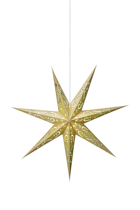 Elin grön julstjärna 75 cm 703551 | Elin green Christmas star light 703551 | Elin grün Weihnachtsstern Beleuchtung 703551