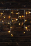 Glimra Lichterkette Eiszapfen IP44 LED 