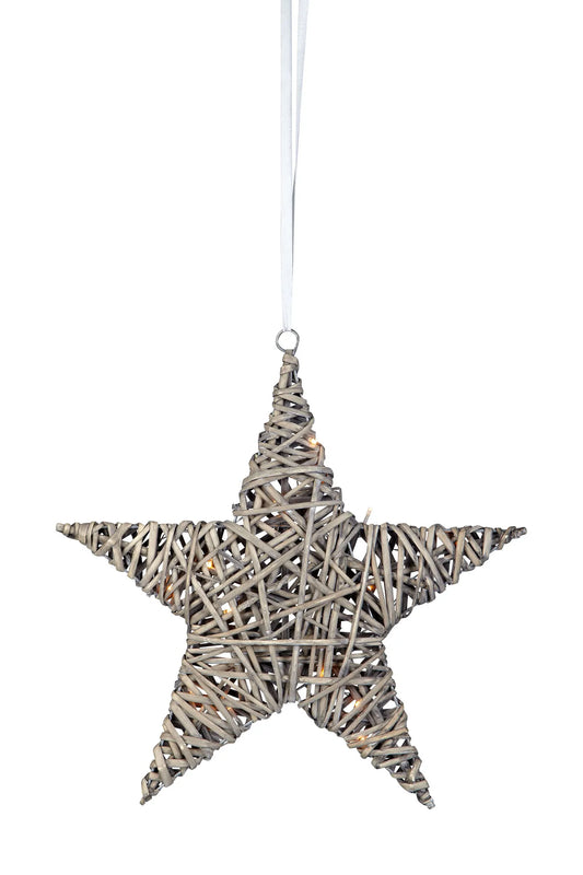 Bodane grå julstjärna 703802 | Bodane grey Christmas star light 703802 | Bodane grau Weihnachtsstern Beleuchtung 703802