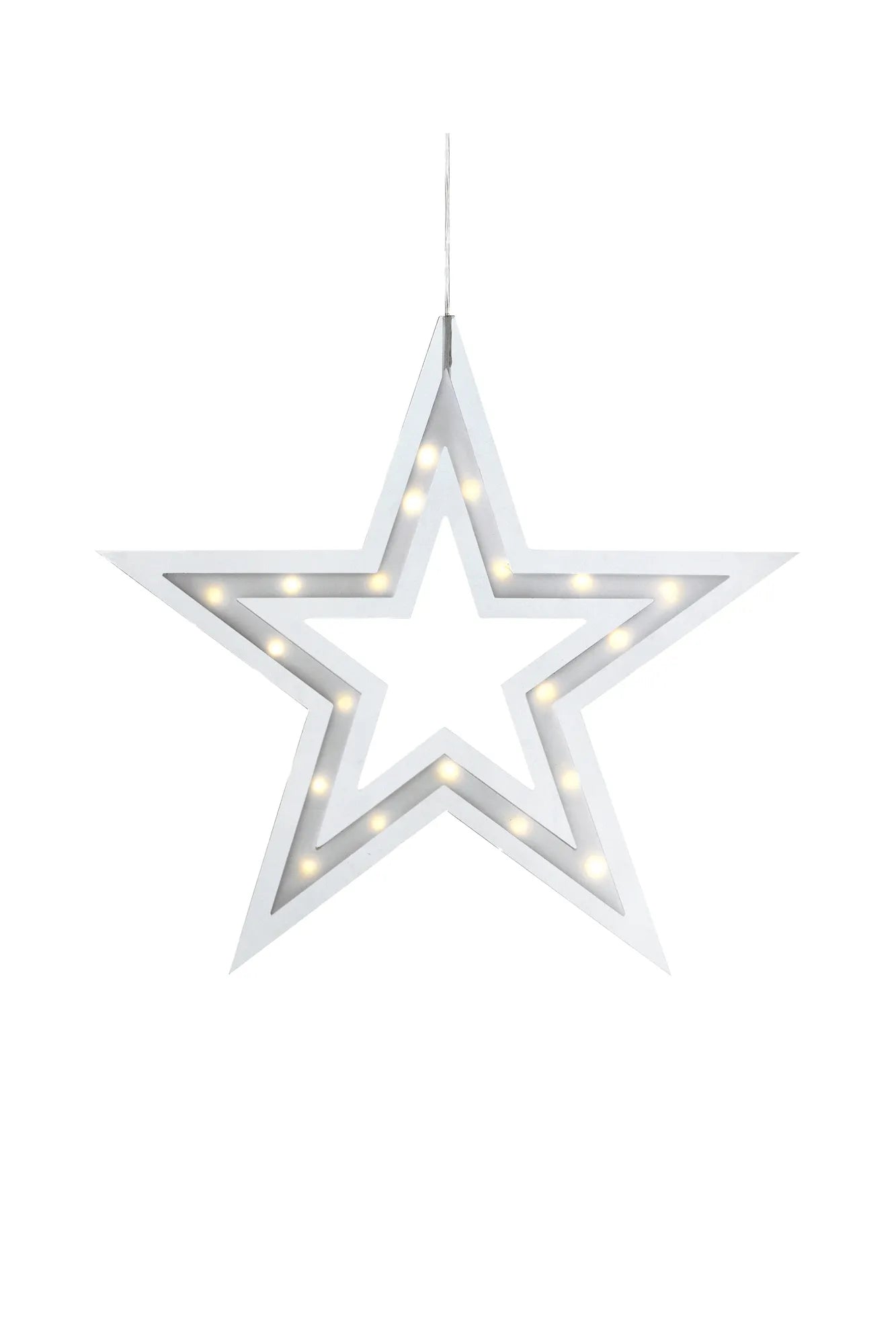 Kville hängande stjärna 704101 | Kville hanging Christmas star light | Kville hängender Weihnachtsstern Beleuchtung 704101