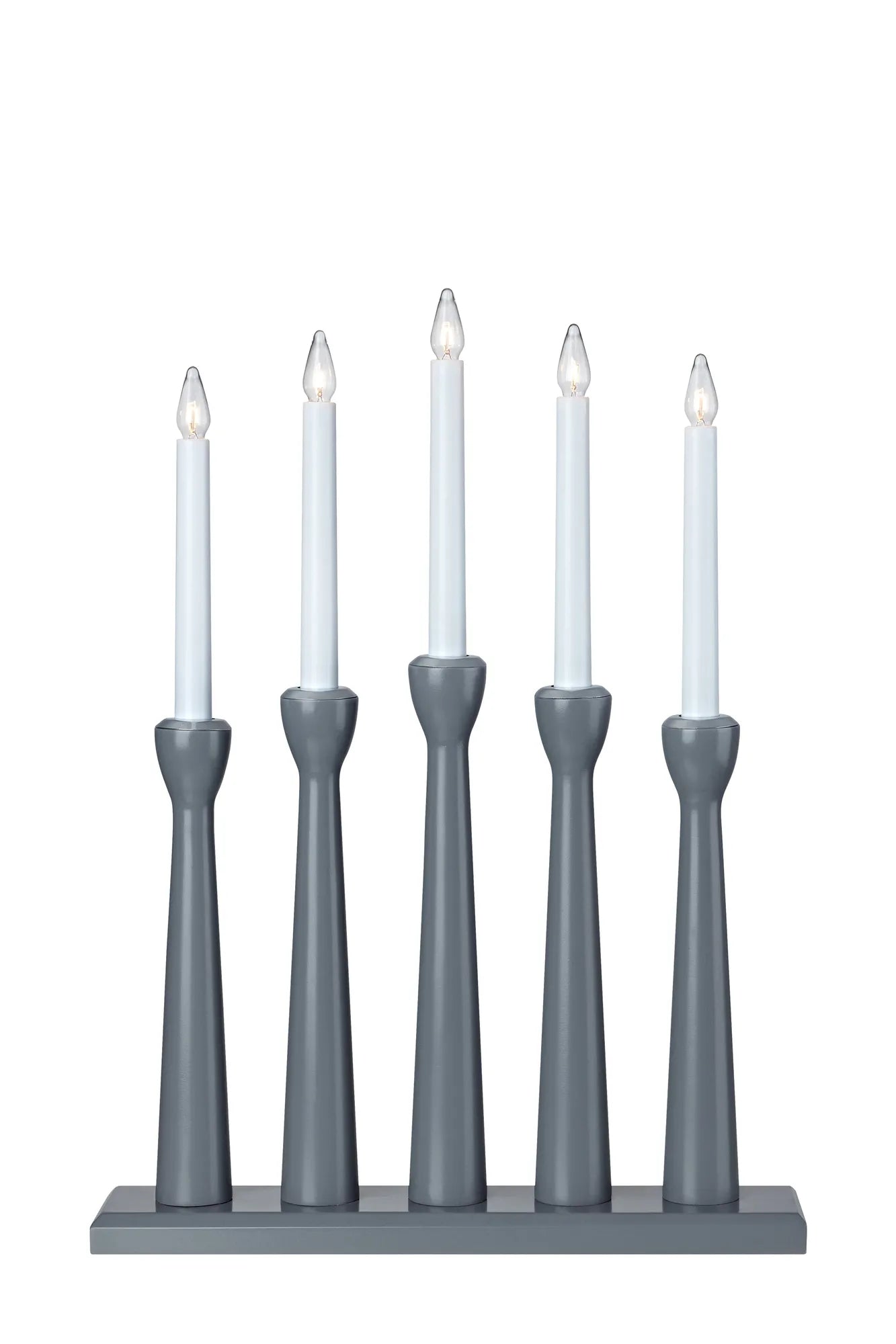 Måseskär grå adventsljusstake 704197 | Måseskär grey advent candle holder 704197 | Måseskär grau Adventsleuchter 704197