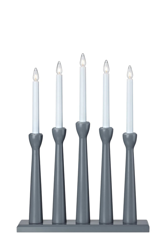 Måseskär grå adventsljusstake 704197 | Måseskär grey advent candle holder 704197 | Måseskär grau Adventsleuchter 704197