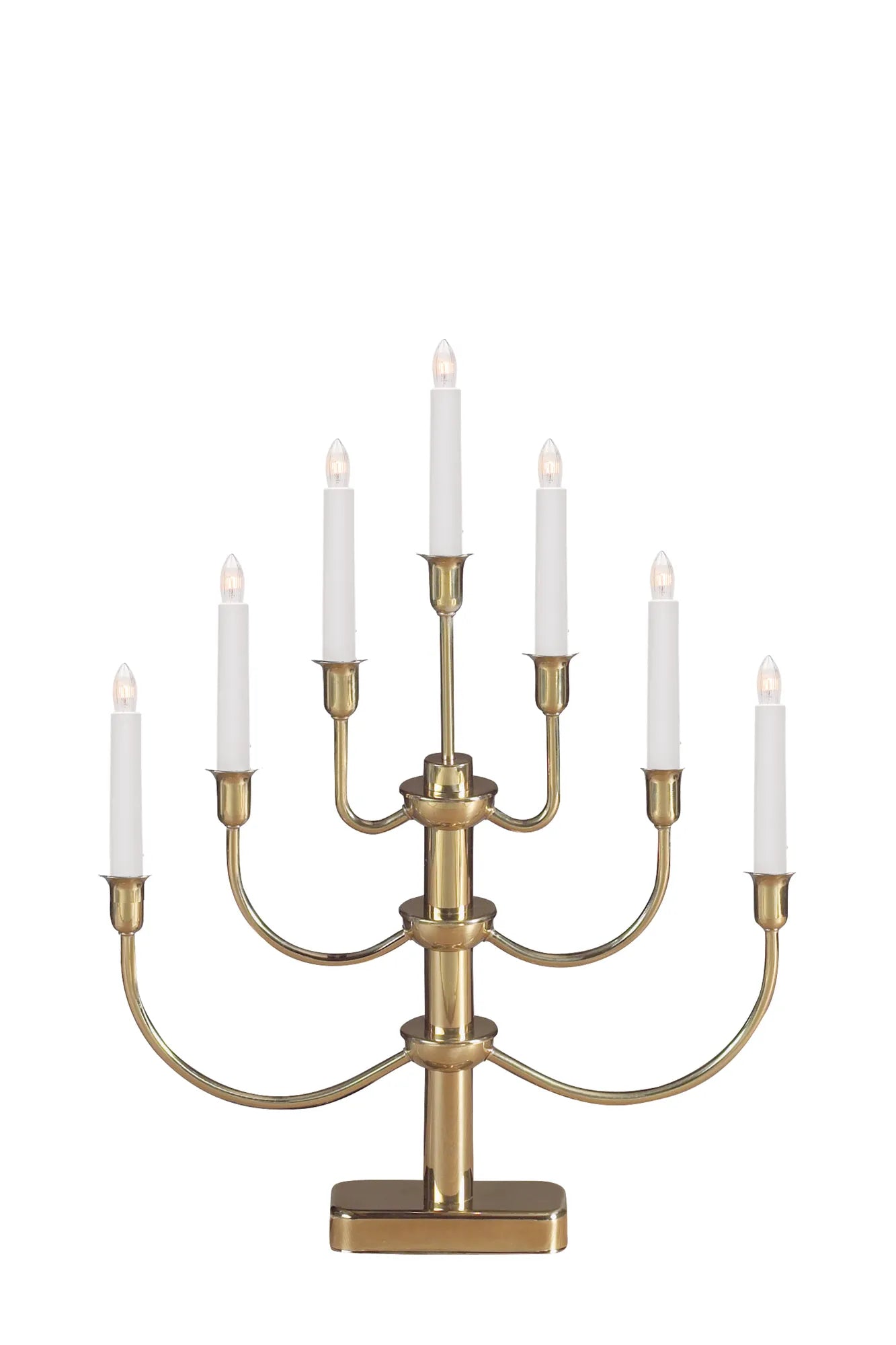 Gylling guld adventsljusstake 704415 | Gylling gold advent candle holder 704415 | Gylling Gold Adventsleuchter 704415
