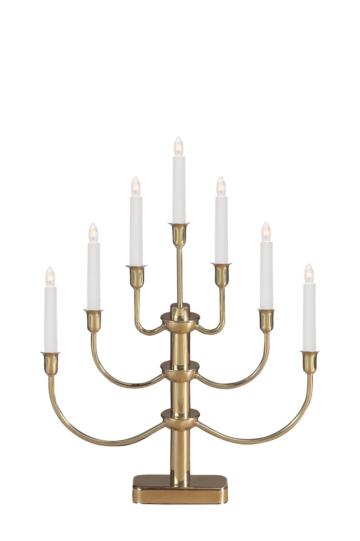 Gylling guld adventsljusstake 704415 | Gylling gold advent candle holder 704415 | Gylling Gold Adventsleuchter 704415