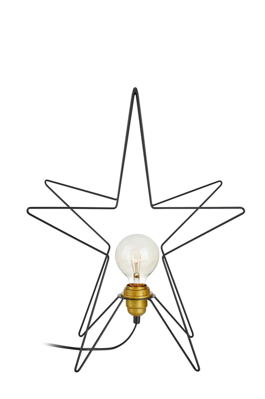 Asterix svart bordslampa 704425 | Asterix black table lamp 704425 | Asterix schwarz Tischlampe 704425