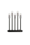 Buster svart adventsljusstake 704442 | Buster black advent candle holder 704442 | Buster schwarz Adventsleuchter 704442