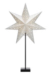Solvalla silver julstjärna 704455 | Solvalla silver Christmas star light | Solvalla Silber Weihnachtsstern Beleuchtung 704455