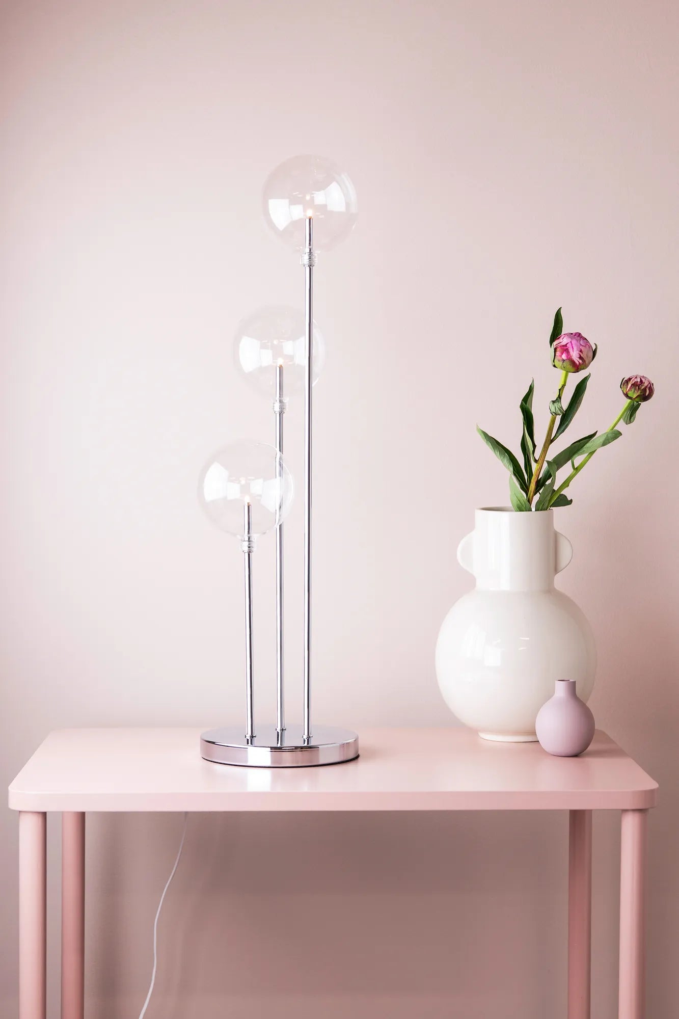 Mäster krom adventsljusstake julbelysning | Mäster chrome advent candle holder | Mäster Chrom Adventsleuchter