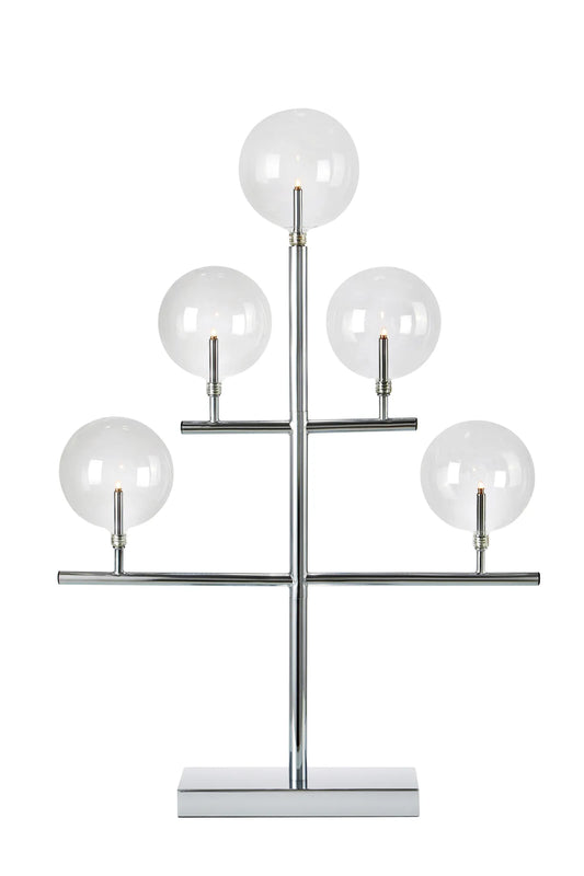 Maestro krom adventsljusstake 704820 | Maestro chrome advent candle holder 704820 | Maestro Chrom Adventsleuchter 704820