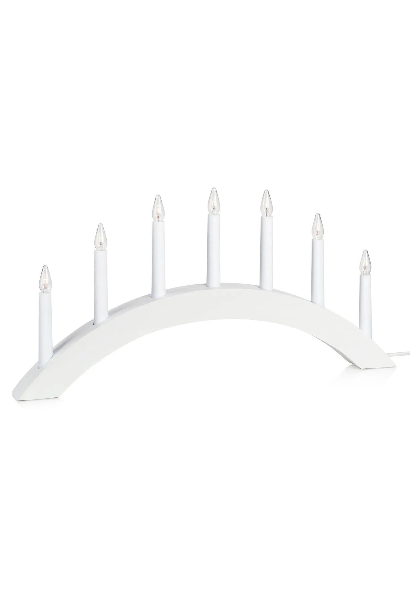 Atle vit adventsljusstake 704830 | Atle white advent candle holder 704830 | Atle weiß Adventsleuchter 704830