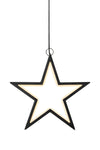Vega svart julstjärna 704848 | Vega black Christmas star light 704848 | Vega schwarz Weihnachtsstern Beleuchtung 704848