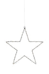 Wivi svart julstjärna 50 cm 704851 | Wivi black Christmas star light 704851 | Wivi schwarz Weihnachtsstern Beleuchtung 704851