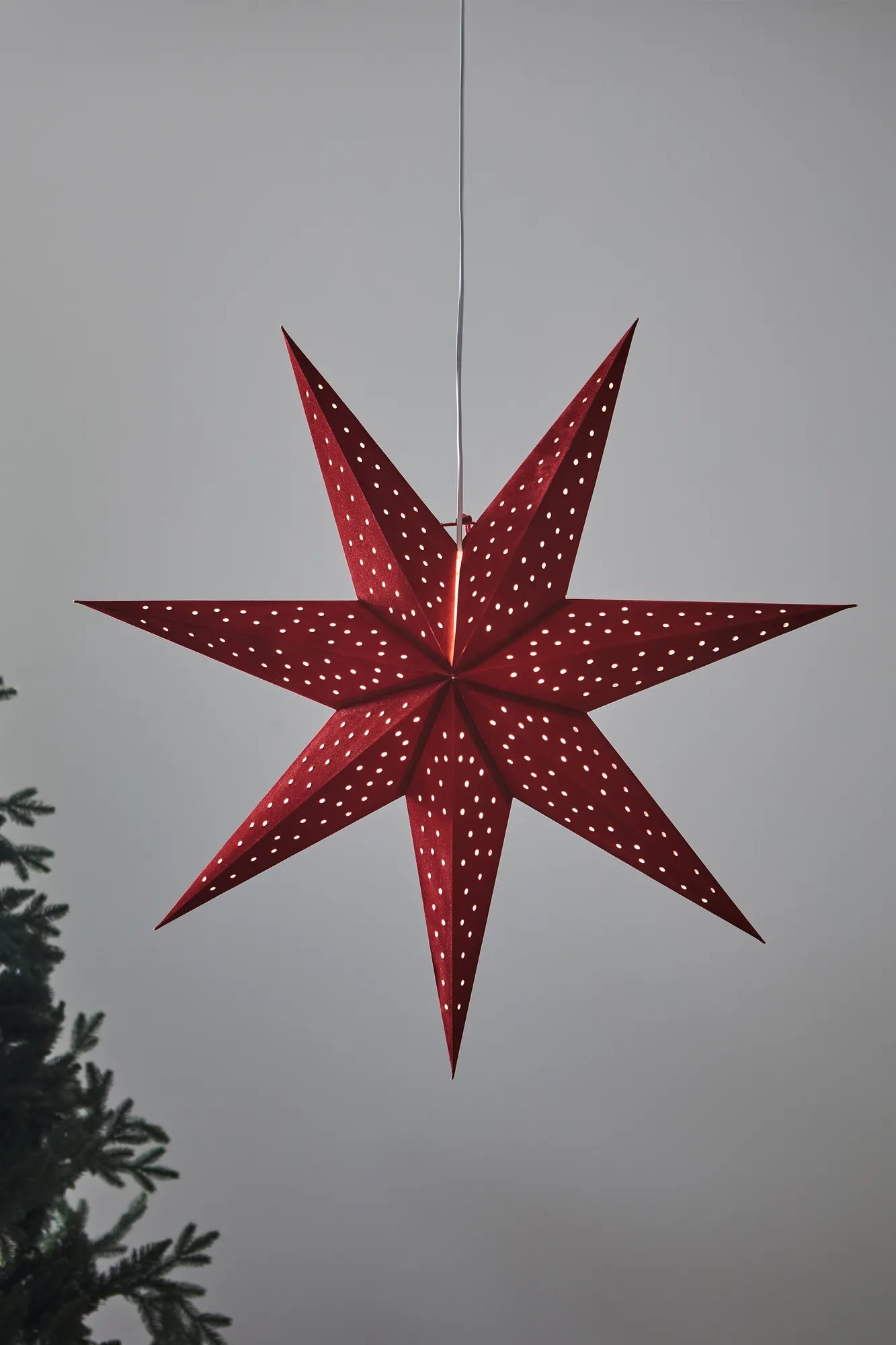 Clara julstjärna 75 cm julbelysning | Clara Christmas star light | Clara Weihnachtsstern Beleuchtung
