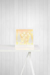 Folkabo vit bordslampa stilren belysning | Folkabo white table lamp | Folkabo weiß Tischlampe minimalistische Beleuchtung