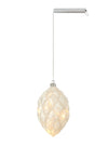 Pearl vit lampa 12 cm 705230 | Pearl white lamp 705230 | Pearl weiß Lampe 705230