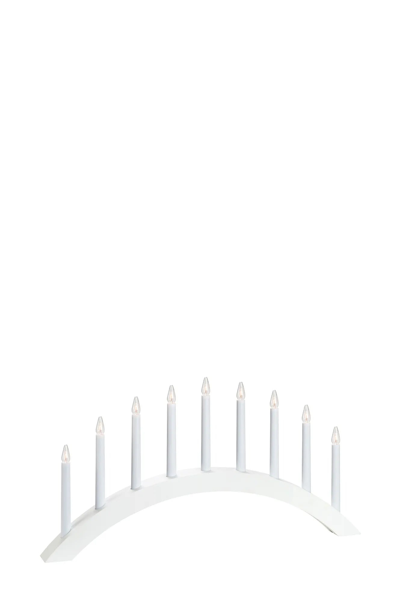 Atle vit adventsljusstake 705244 | Atle white advent candle holder 705244 | Atle weiß Adventsleuchter 705244