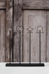Ginger svart adventsljusstake julbelysning stilren belysning | Ginger black advent candle holder minimalist lighting | Ginger