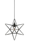 Contour svart julstjärna 705299 | Contour black Christmas star light | Contour schwarz Weihnachtsstern Beleuchtung 705299