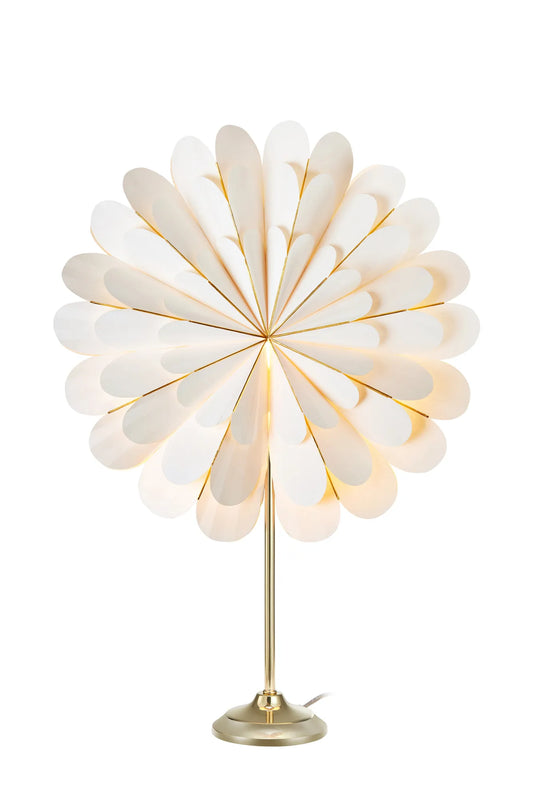 Marigold vit julstjärna 705303 | Marigold white Christmas star light | Marigold weiß Weihnachtsstern Beleuchtung 705303