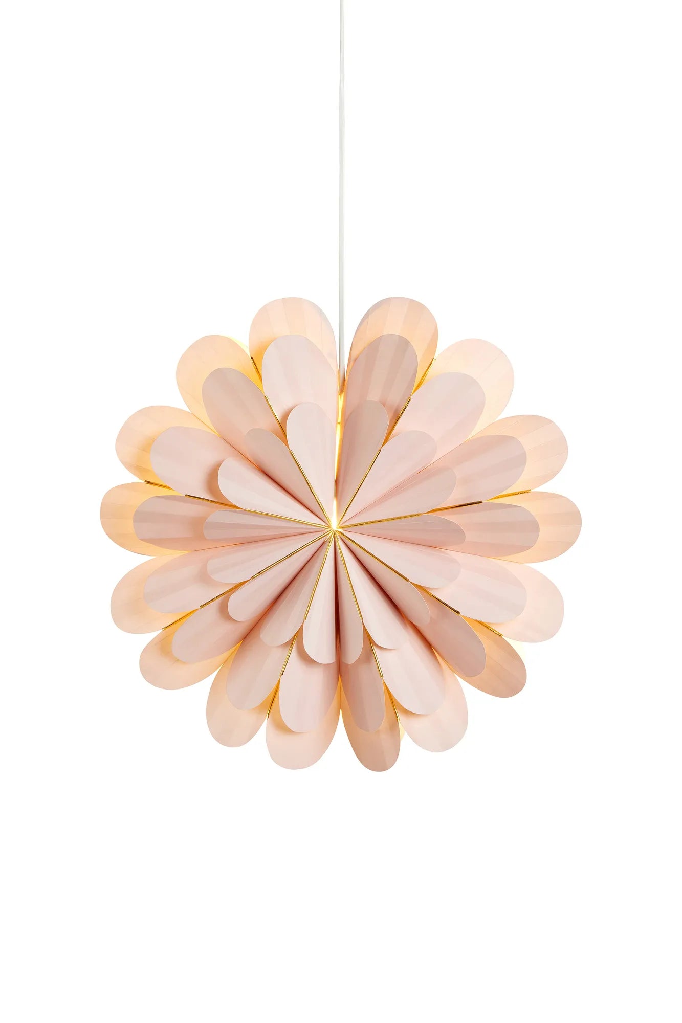 Marigold guld julstjärna 45 cm 705304 | Marigold gold Christmas star light | Marigold Gold Weihnachtsstern Beleuchtung 705304