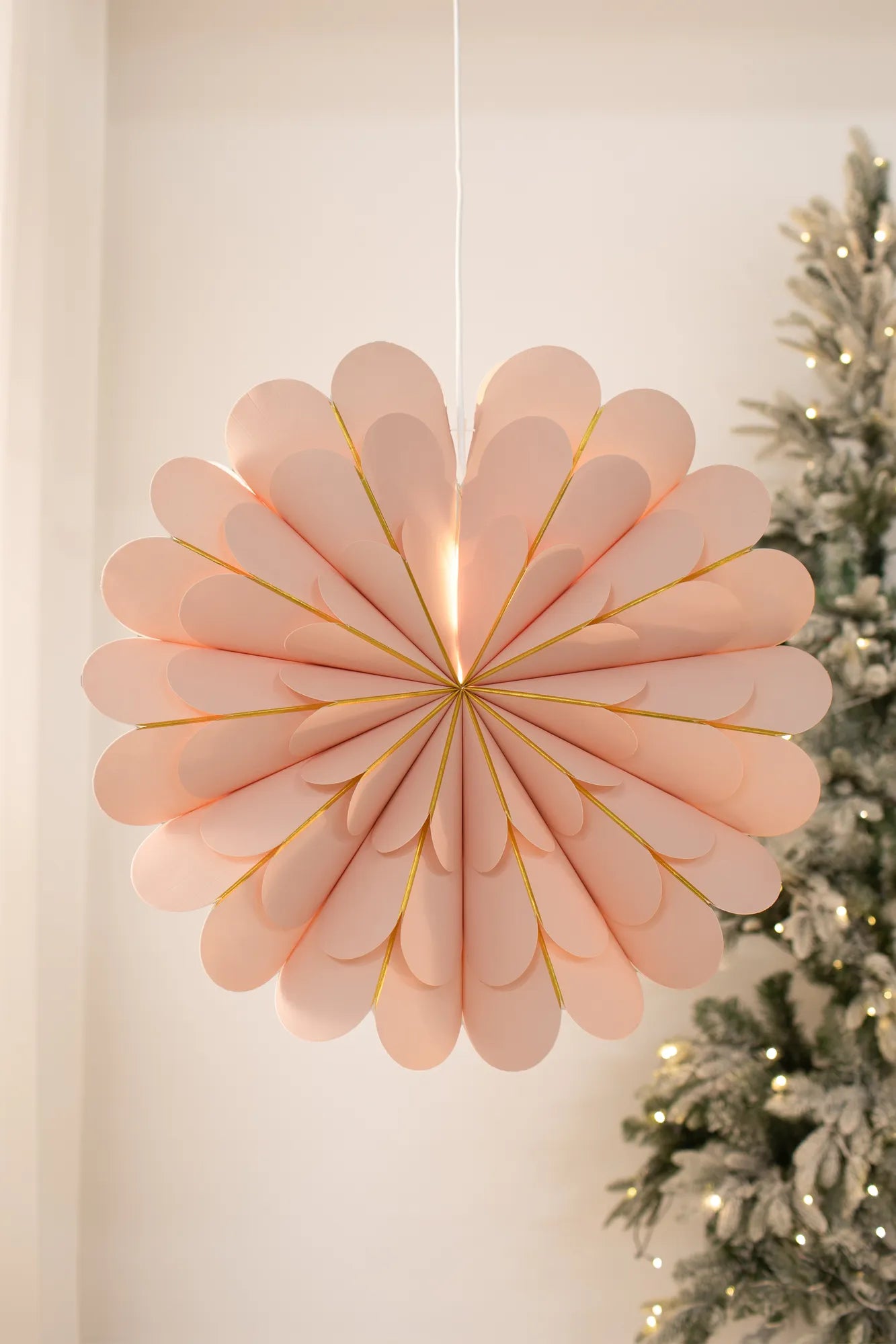 Marigold guld julstjärna 60 cm julbelysning | Marigold gold Christmas star light | Marigold Gold Weihnachtsstern Beleuchtung