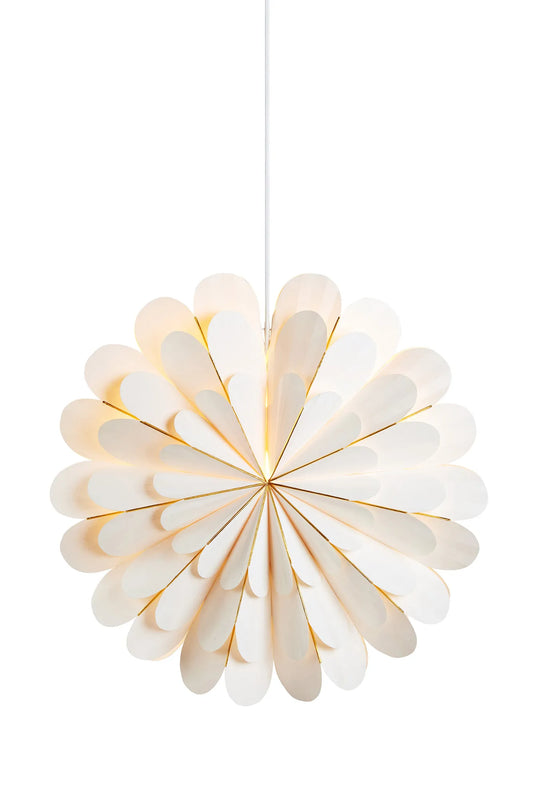 Marigold vit julstjärna 60 cm 705309 | Marigold white Christmas star light | Marigold weiß Weihnachtsstern Beleuchtung 705309