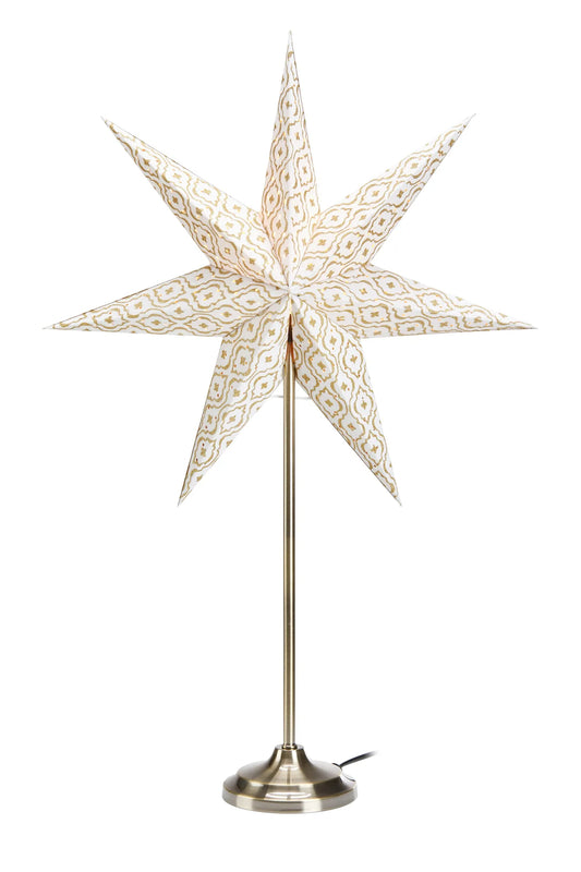 Baroque Bordsstjärna Vit