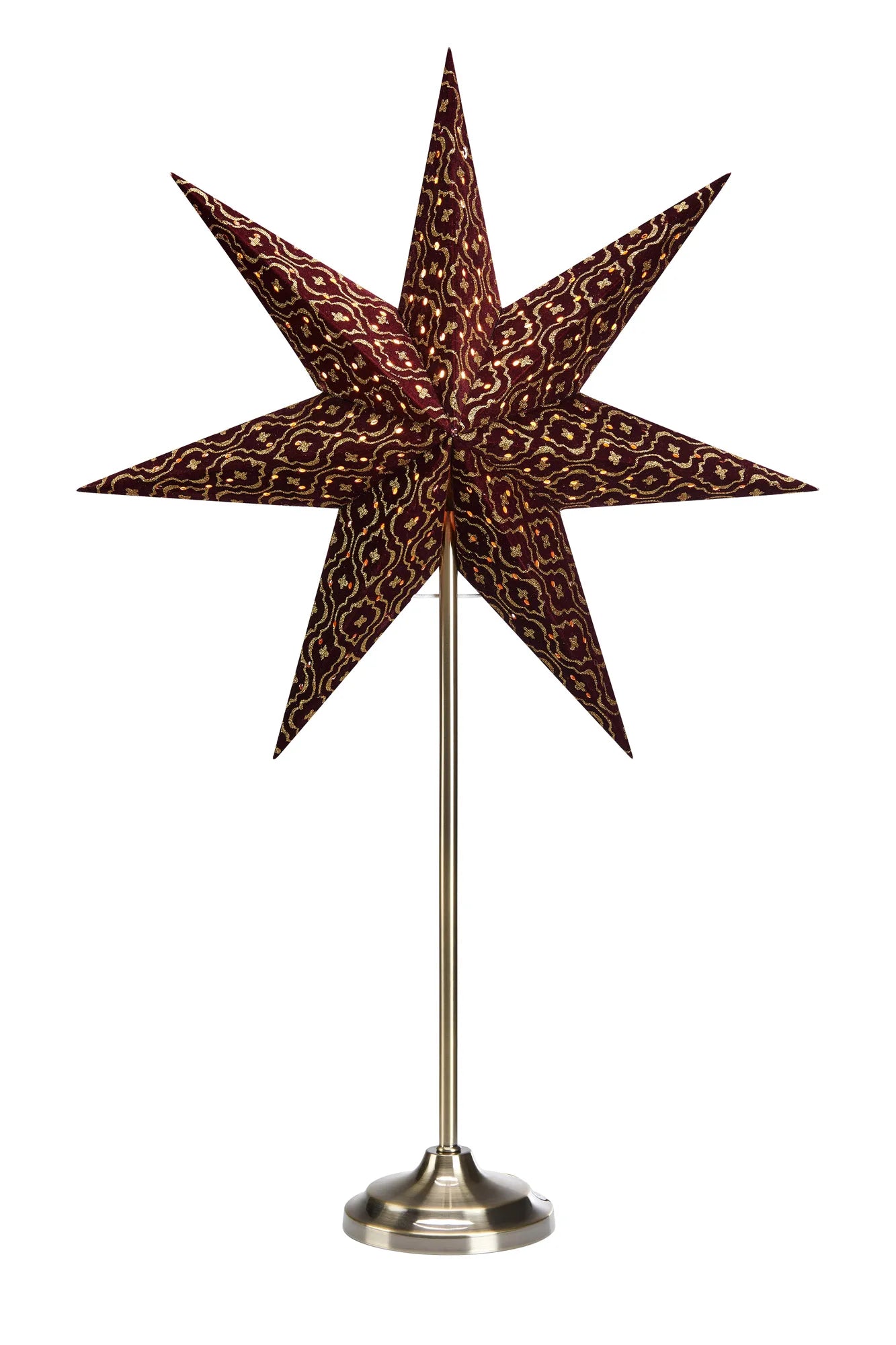 Baroque julstjärna 705313 | Baroque Christmas star light 705313 | Baroque Weihnachtsstern Beleuchtung 705313