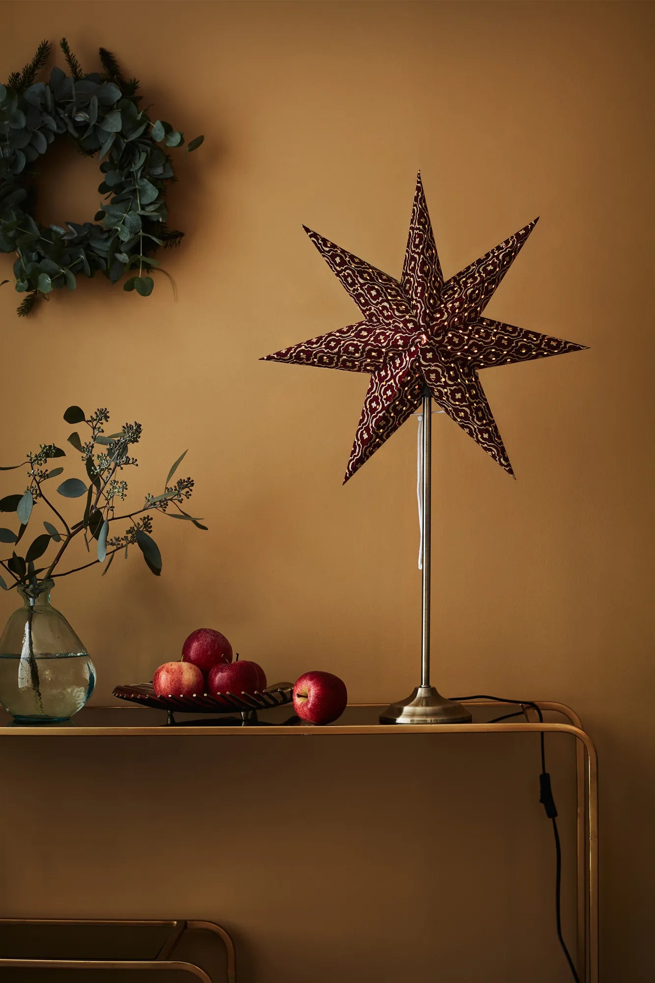Baroque julstjärna julbelysning | Baroque Christmas star light | Baroque Weihnachtsstern Beleuchtung