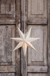 Baroque vit julstjärna 45 cm julbelysning stilren belysning | Baroque white Christmas star light minimalist | Baroque weiß