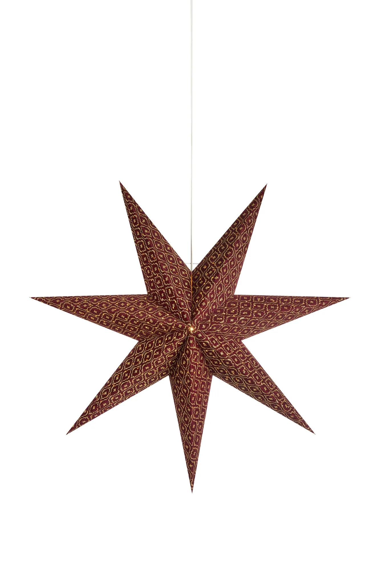 Baroque julstjärna 75 cm 705323 | Baroque Christmas star light 705323 | Baroque Weihnachtsstern Beleuchtung 705323