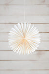 Sol vit julstjärna 44 cm julbelysning stilren belysning | Sol white Christmas star light minimalist lighting | Sol weiß