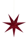 Velours julstjärna 75 cm 705486 | Velours Christmas star light 705486 | Velours Weihnachtsstern Beleuchtung 705486