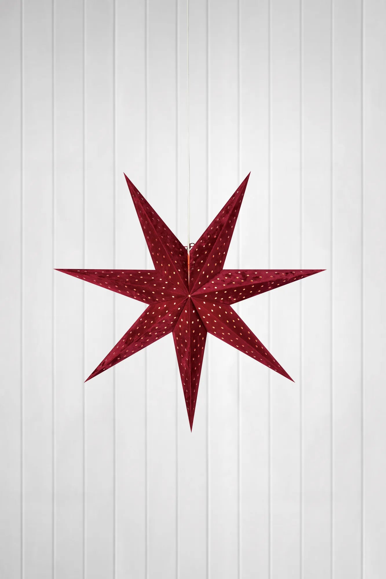 Velours julstjärna 75 cm julbelysning stilren belysning | Velours Christmas star light minimalist lighting | Velours